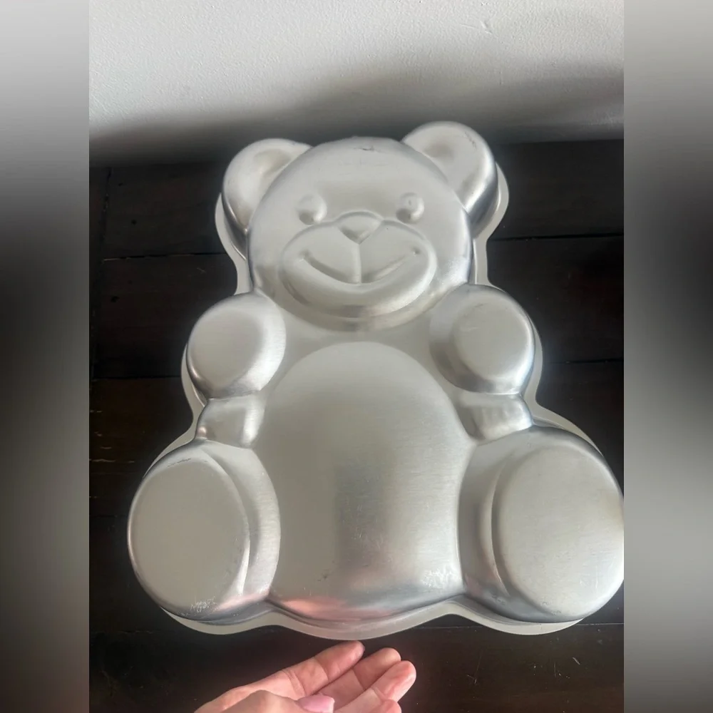 Wilton 1982 Huggable Teddy Bear Cake Pan w/ Original Inserts & Instructions